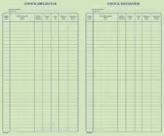 Stock Register  (200 Pages)