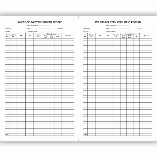 10 %Register 200 Page