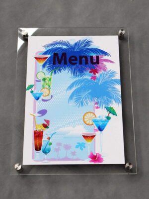 Display Board Acrylic (size 4x3)