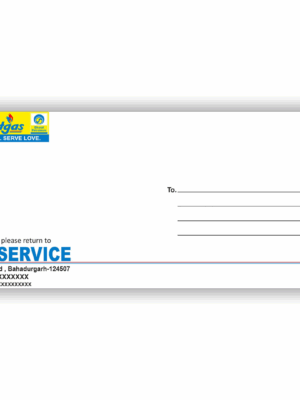 Envelop (10x4.5 100 GSM Paper) 250 pages