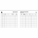 Complaint Register (100 Pages)