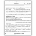 Declaration Form pad ( 100 Pages)